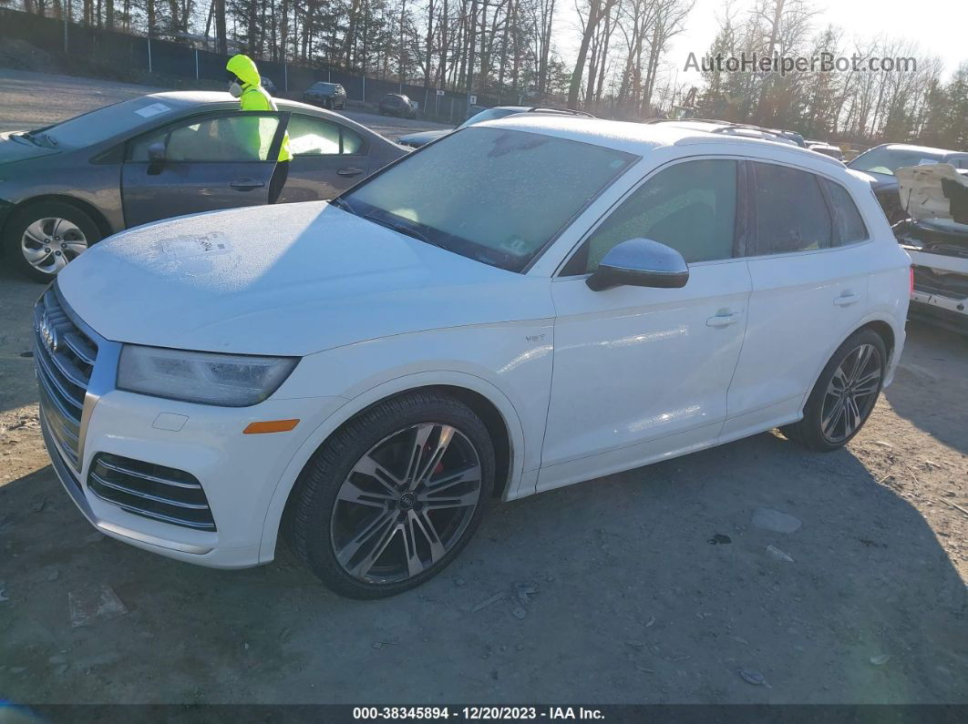 2018 Audi Sq5 3.0t Premium Plus White vin: WA1A4AFY4J2084870