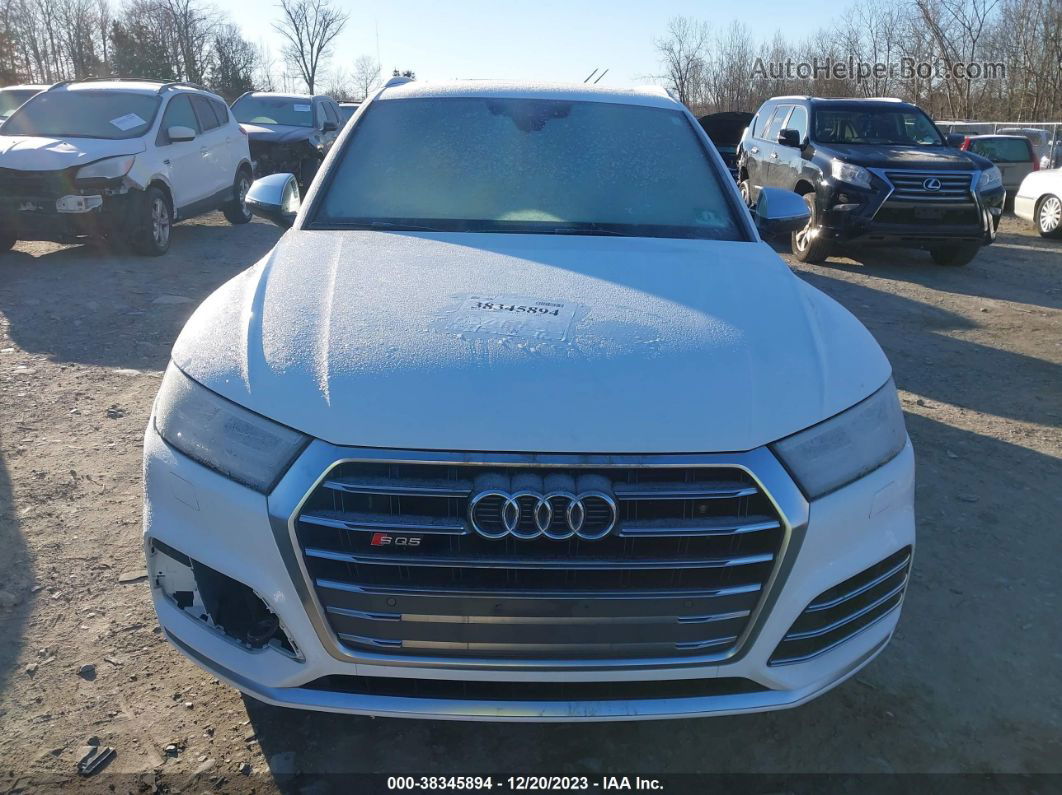 2018 Audi Sq5 3.0t Premium Plus White vin: WA1A4AFY4J2084870