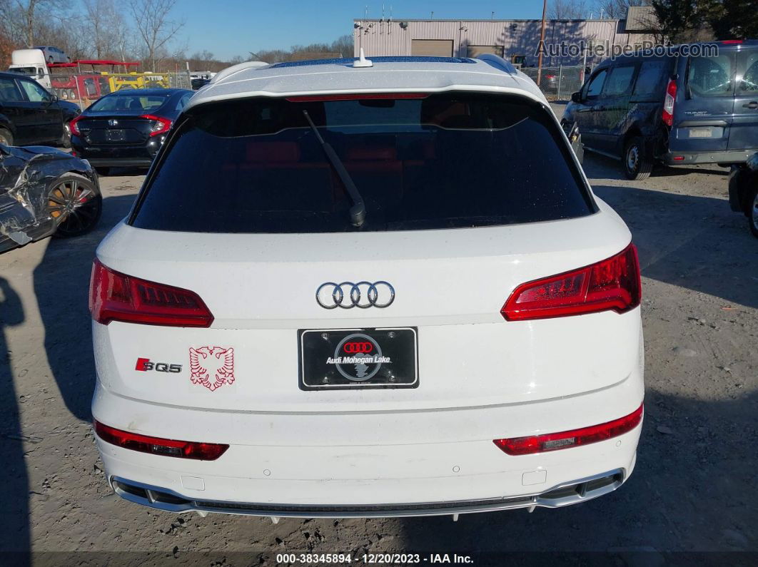 2018 Audi Sq5 3.0t Premium Plus White vin: WA1A4AFY4J2084870