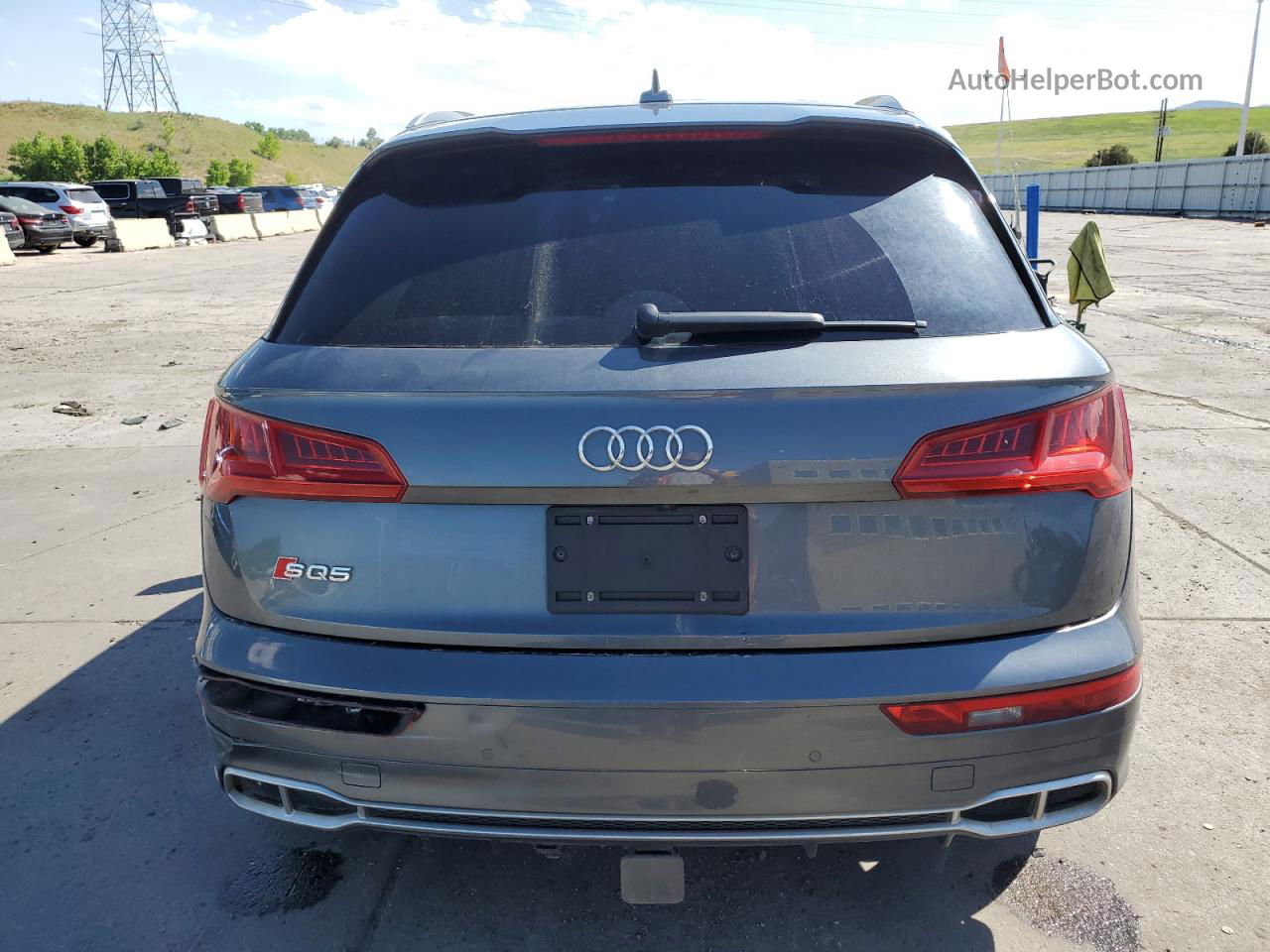 2018 Audi Sq5 Premium Plus Серый vin: WA1A4AFY4J2186279