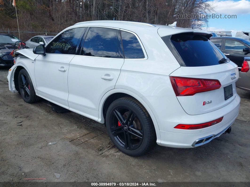 2018 Audi Sq5 3.0t Premium Plus White vin: WA1A4AFY4J2235318