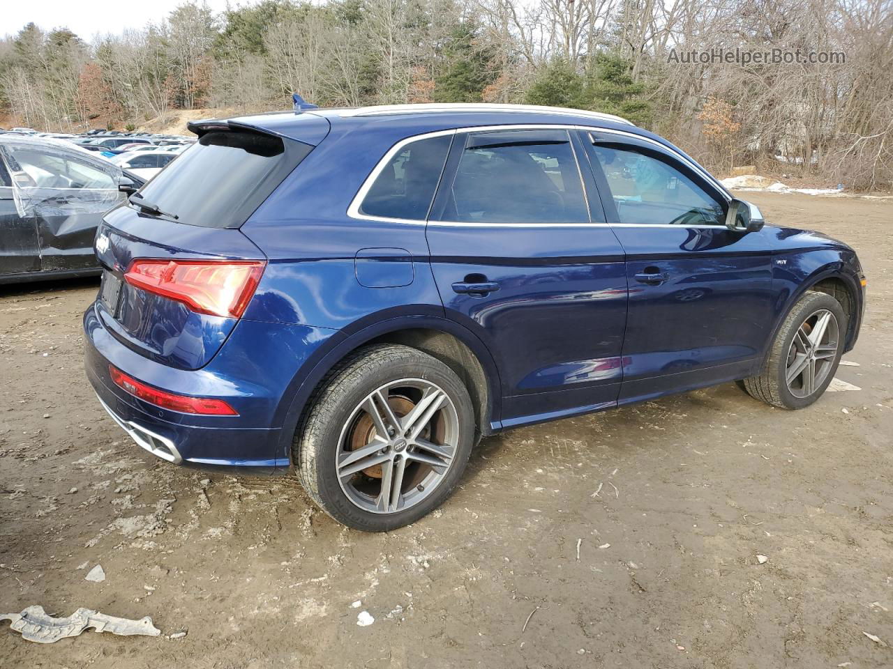 2018 Audi Sq5 Premium Plus Синий vin: WA1A4AFY5J2009188