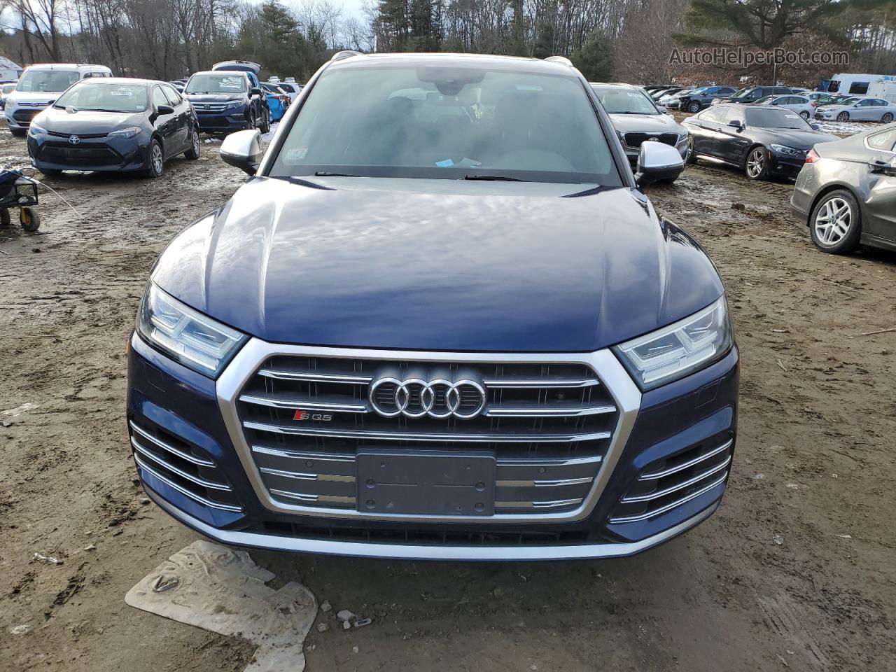 2018 Audi Sq5 Premium Plus Blue vin: WA1A4AFY5J2009188