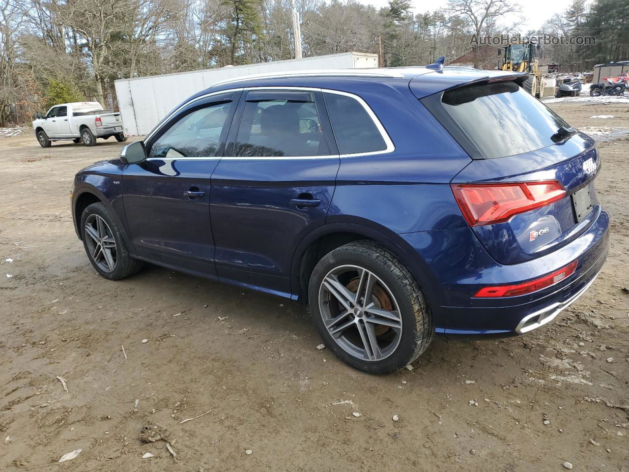 2018 Audi Sq5 Premium Plus Синий vin: WA1A4AFY5J2009188