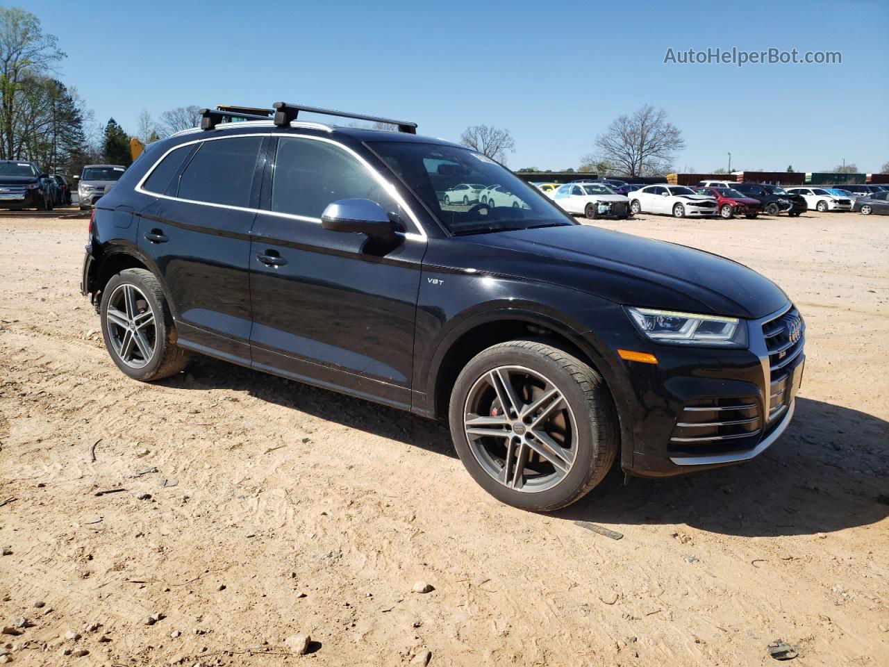 2018 Audi Sq5 Premium Plus Черный vin: WA1A4AFY5J2059735