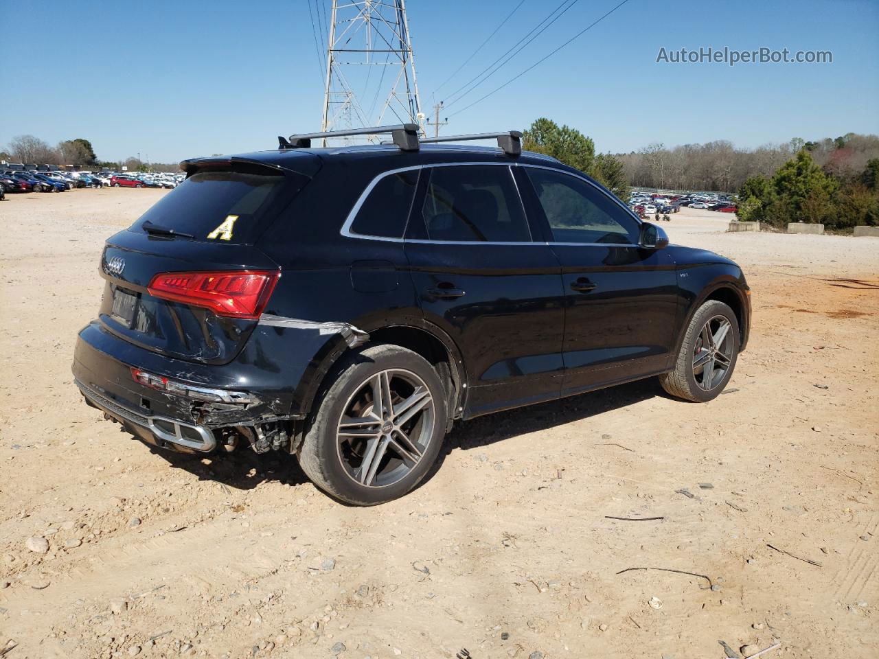 2018 Audi Sq5 Premium Plus Черный vin: WA1A4AFY5J2059735