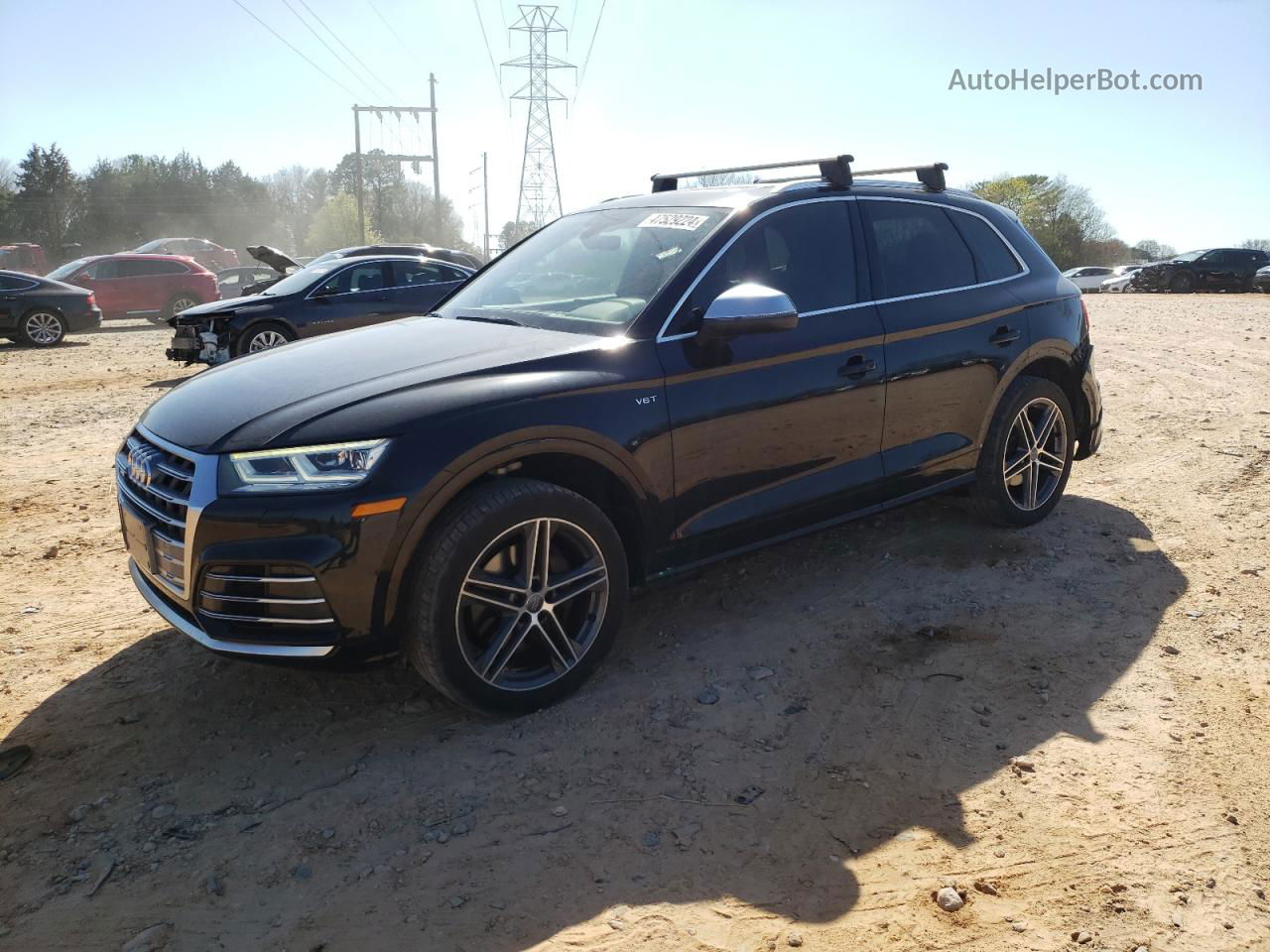 2018 Audi Sq5 Premium Plus Черный vin: WA1A4AFY5J2059735