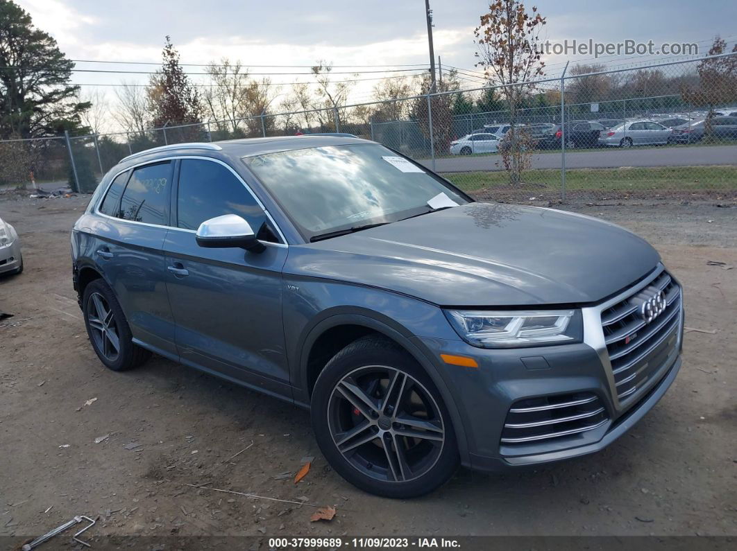 2018 Audi Sq5 3.0t Premium Plus Gray vin: WA1A4AFY5J2228314