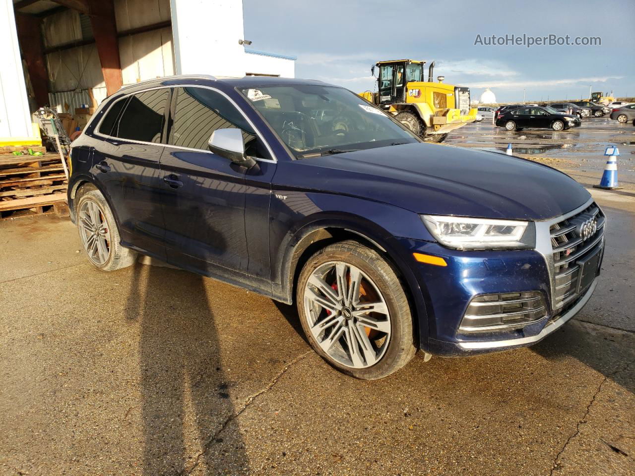 2018 Audi Sq5 Premium Plus Синий vin: WA1A4AFY6J2142042