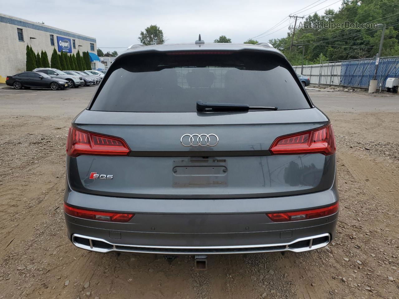 2018 Audi Sq5 Premium Plus Gray vin: WA1A4AFY6J2199079