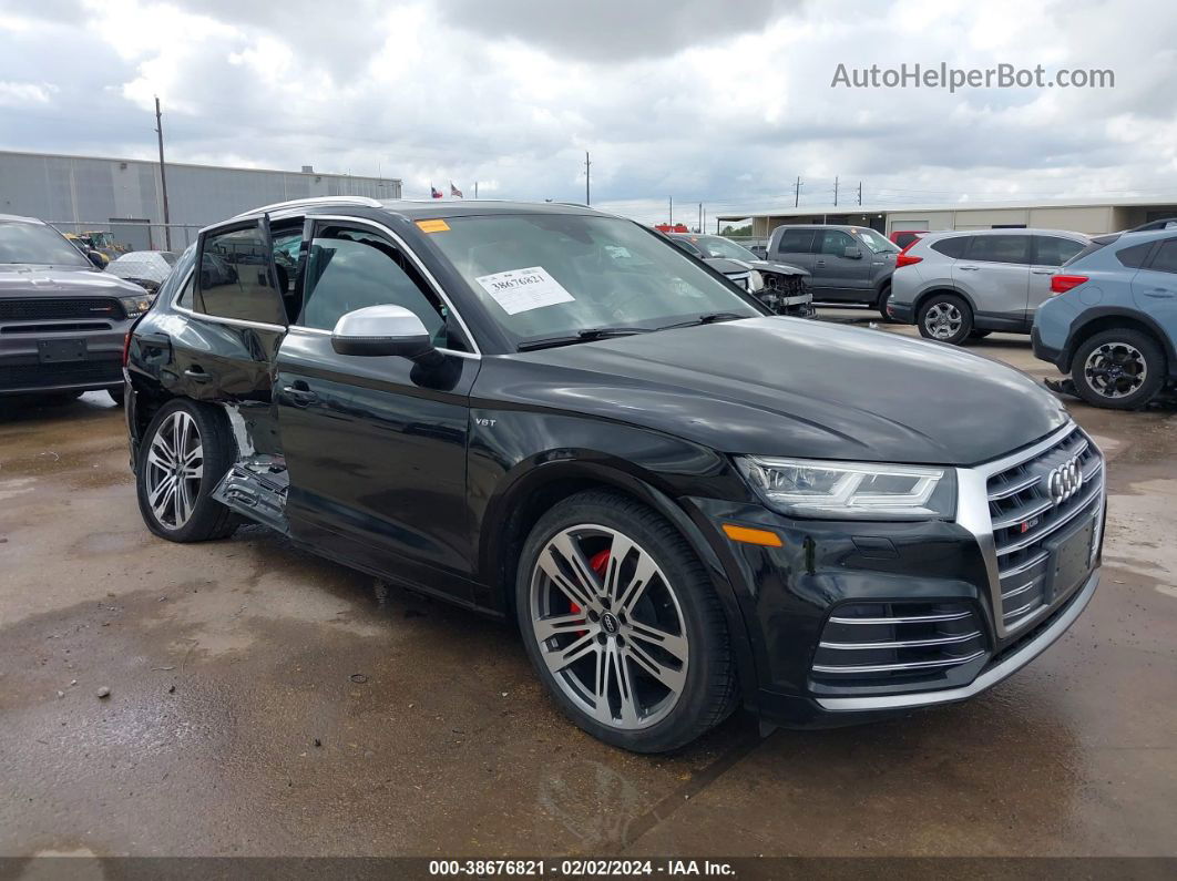 2018 Audi Sq5 3.0t Premium Plus Черный vin: WA1A4AFY8J2021822