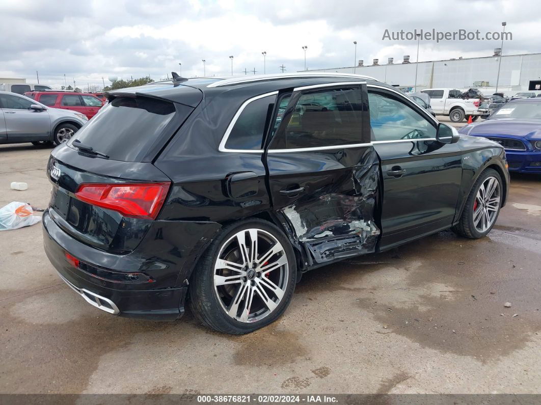 2018 Audi Sq5 3.0t Premium Plus Черный vin: WA1A4AFY8J2021822