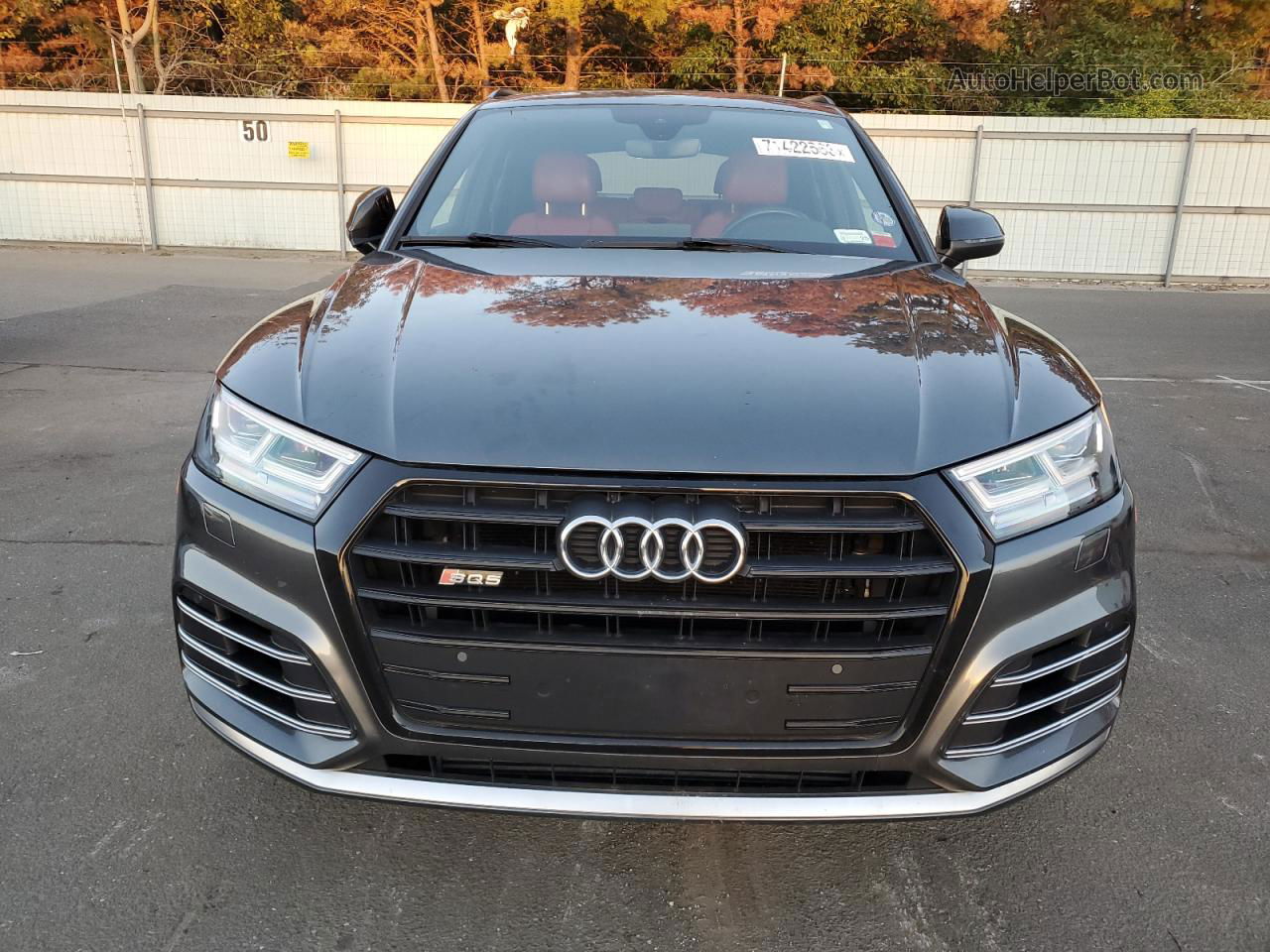 2018 Audi Sq5 Premium Plus Gray vin: WA1A4AFY8J2118566