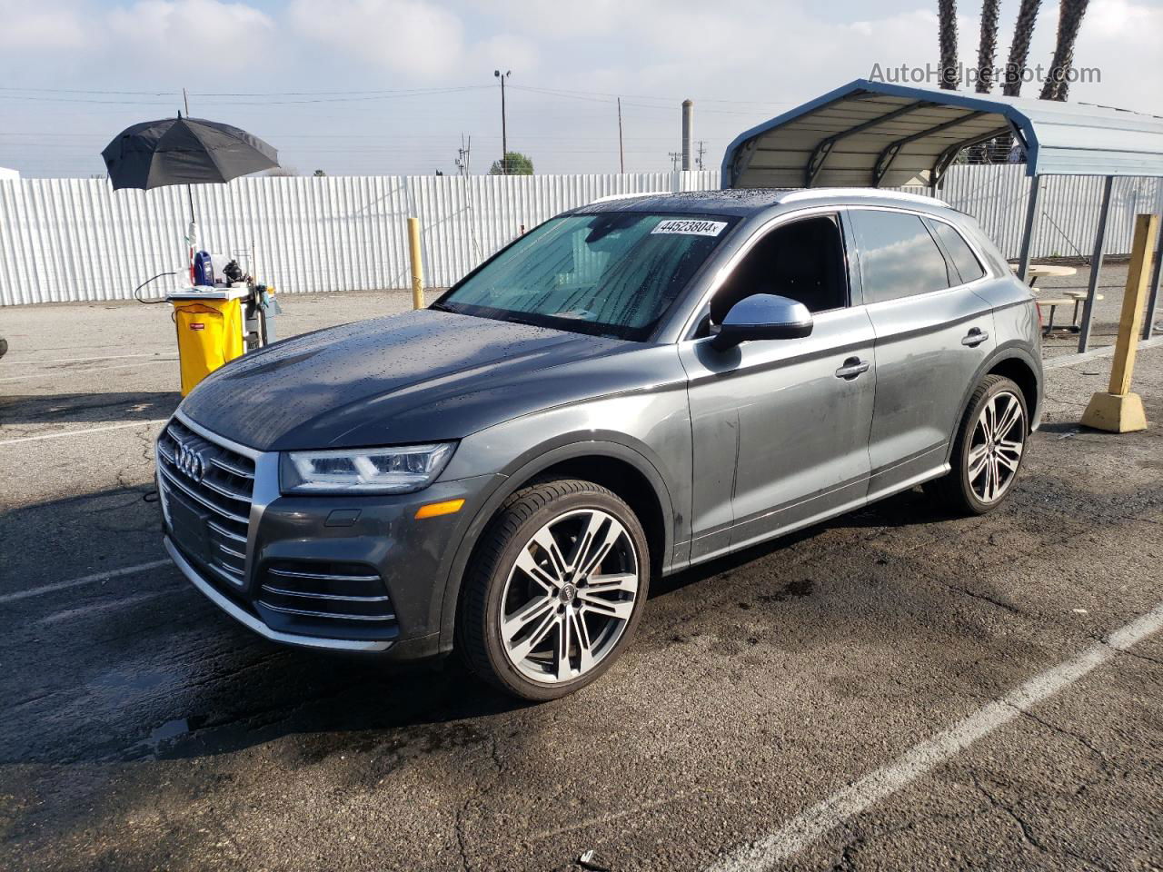 2018 Audi Sq5 Premium Plus Серый vin: WA1A4AFY8J2120897