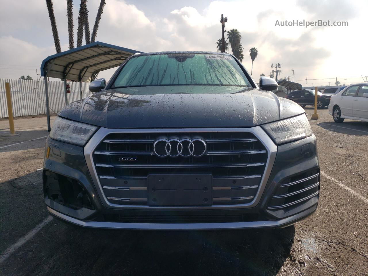 2018 Audi Sq5 Premium Plus Gray vin: WA1A4AFY8J2120897