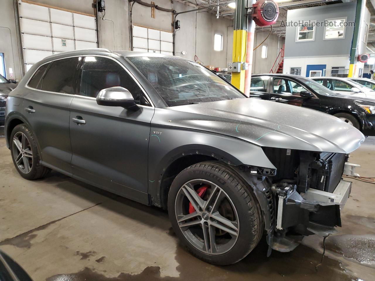 2018 Audi Sq5 Premium Plus Silver vin: WA1A4AFY8J2156752