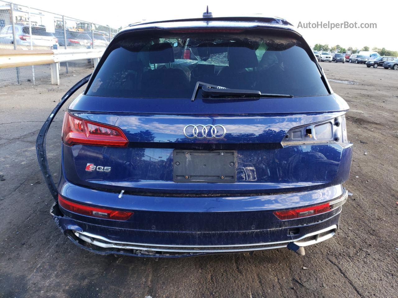 2018 Audi Sq5 Premium Plus Blue vin: WA1A4AFY8J2170084