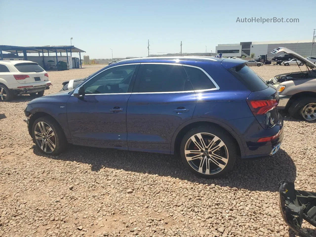 2018 Audi Sq5 Premium Plus Blue vin: WA1A4AFY8J2173230