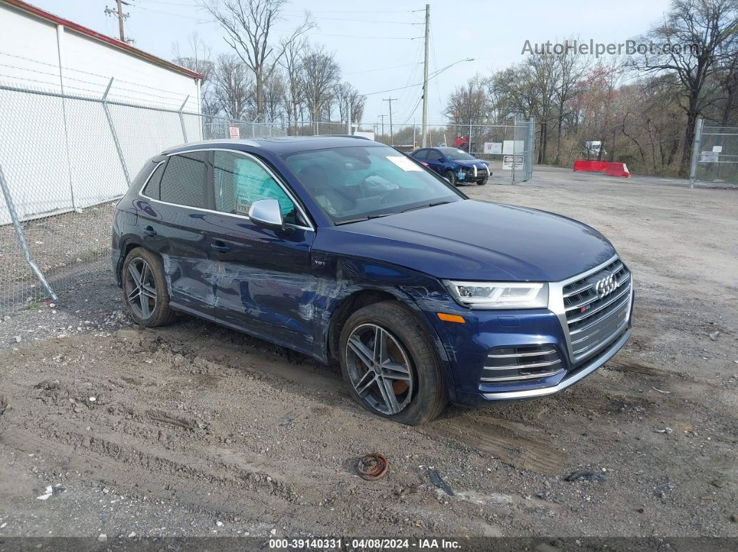 2018 Audi Sq5 3.0t Premium Plus Blue vin: WA1A4AFY8J2224998