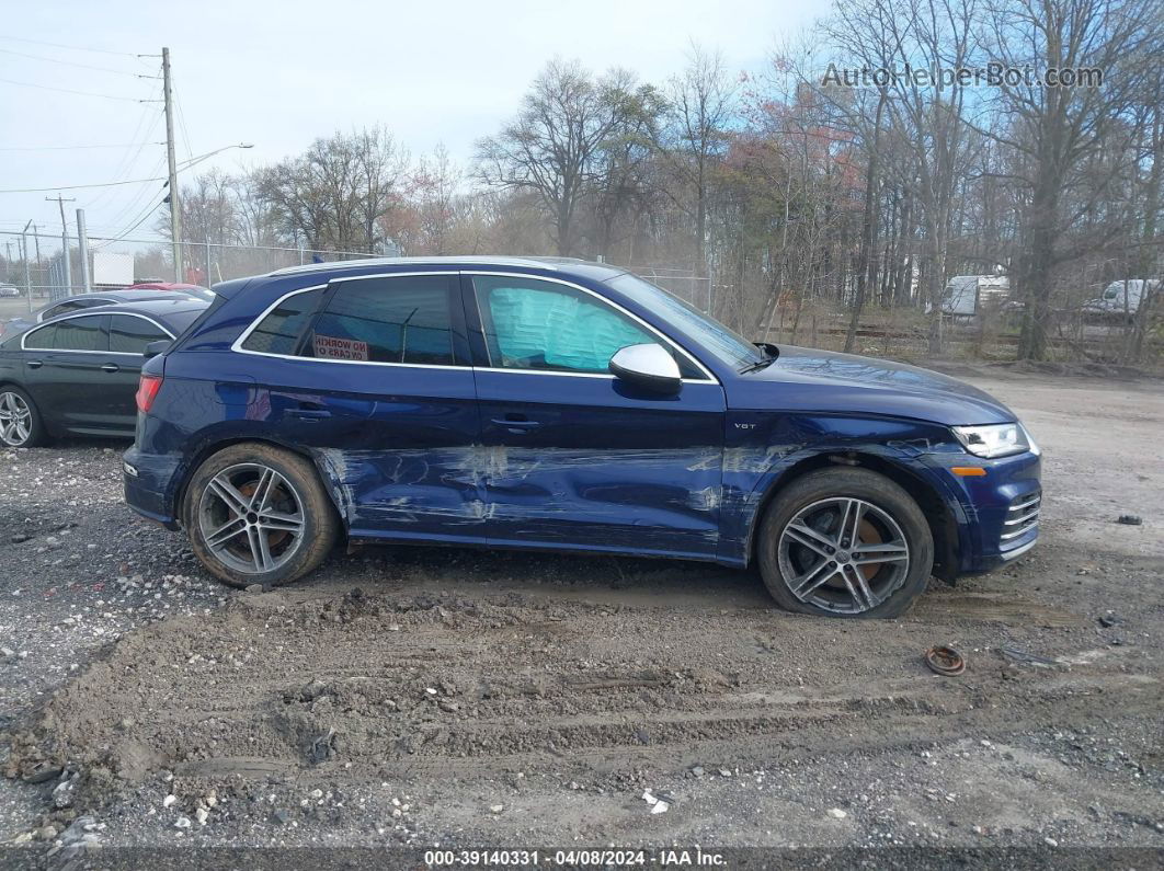 2018 Audi Sq5 3.0t Premium Plus Blue vin: WA1A4AFY8J2224998