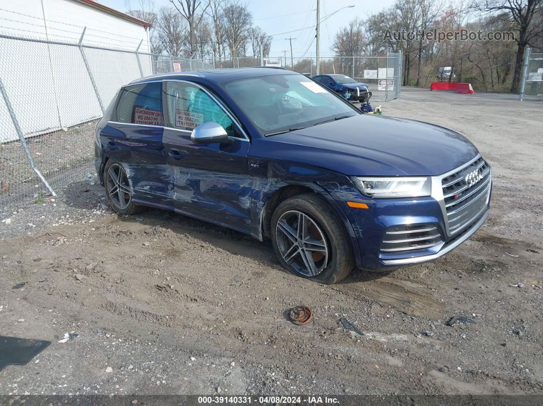 2018 Audi Sq5 3.0t Premium Plus Blue vin: WA1A4AFY8J2224998