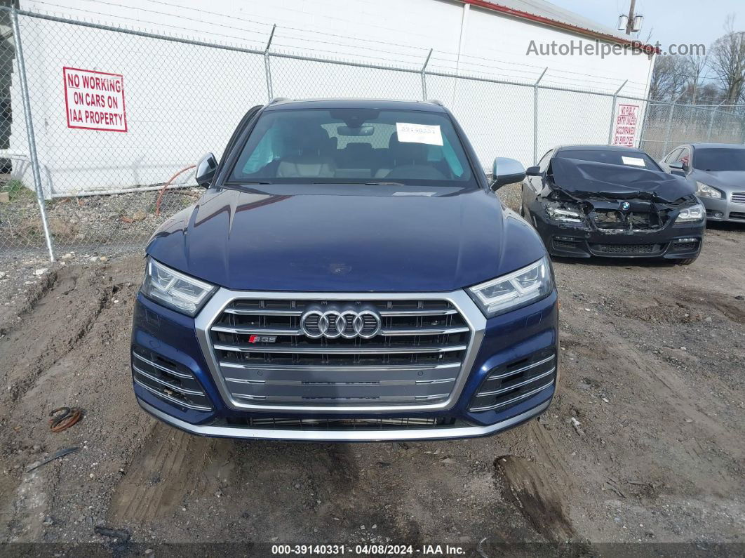 2018 Audi Sq5 3.0t Premium Plus Blue vin: WA1A4AFY8J2224998