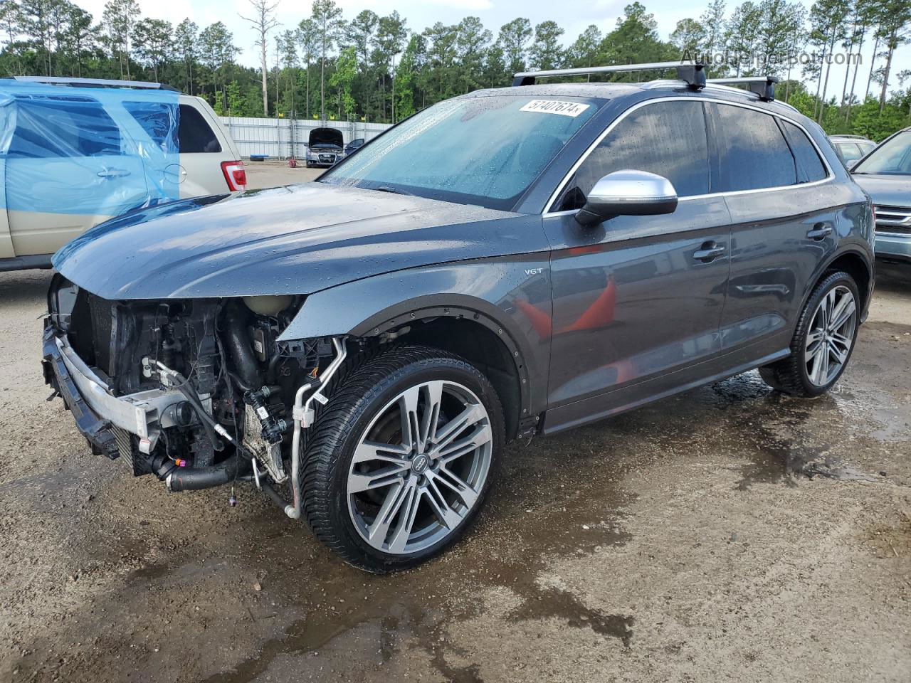 2018 Audi Sq5 Premium Plus Charcoal vin: WA1A4AFY9J2008304