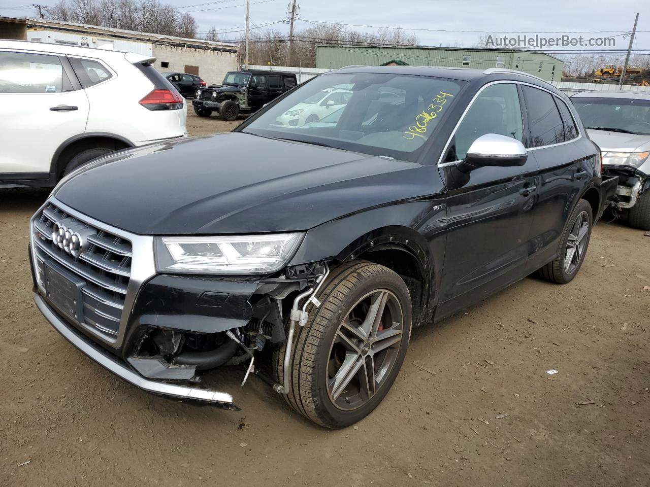 2018 Audi Sq5 Premium Plus Black vin: WA1A4AFY9J2103185