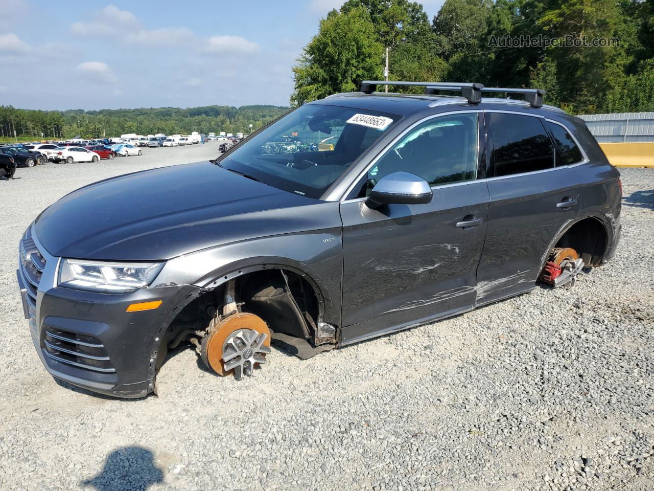 2018 Audi Sq5 Premium Plus Charcoal vin: WA1A4AFY9J2142763