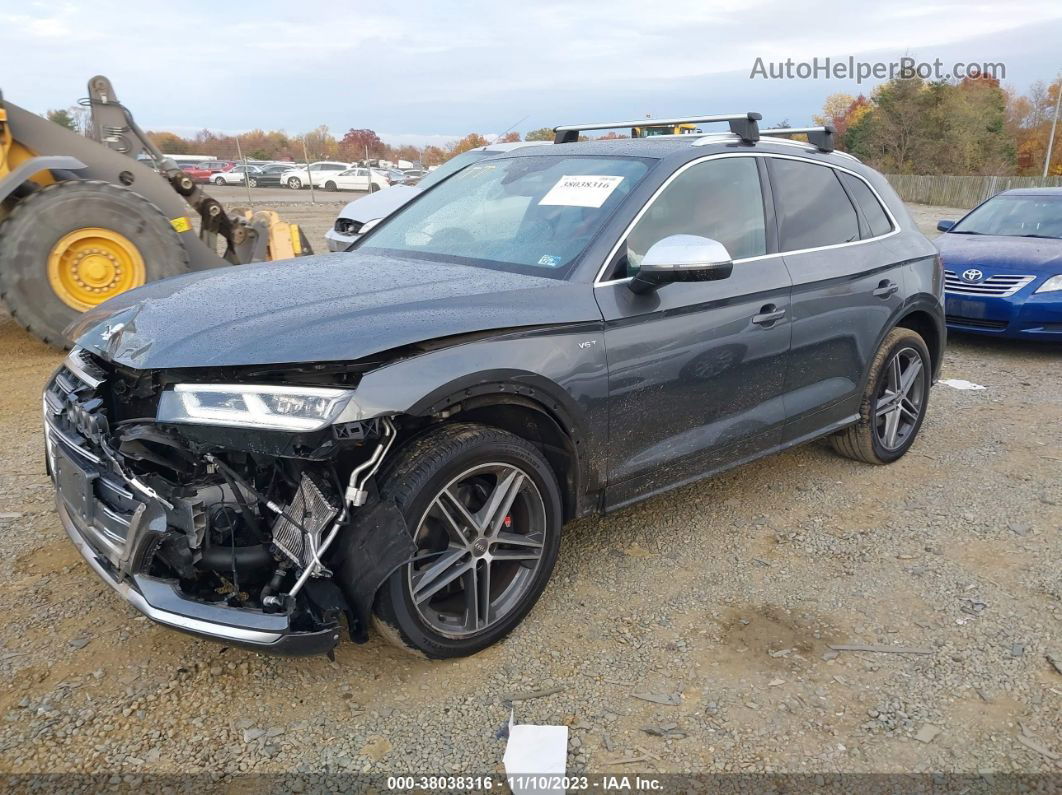 2018 Audi Sq5 3.0t Premium Plus Серый vin: WA1A4BFY1J2222323