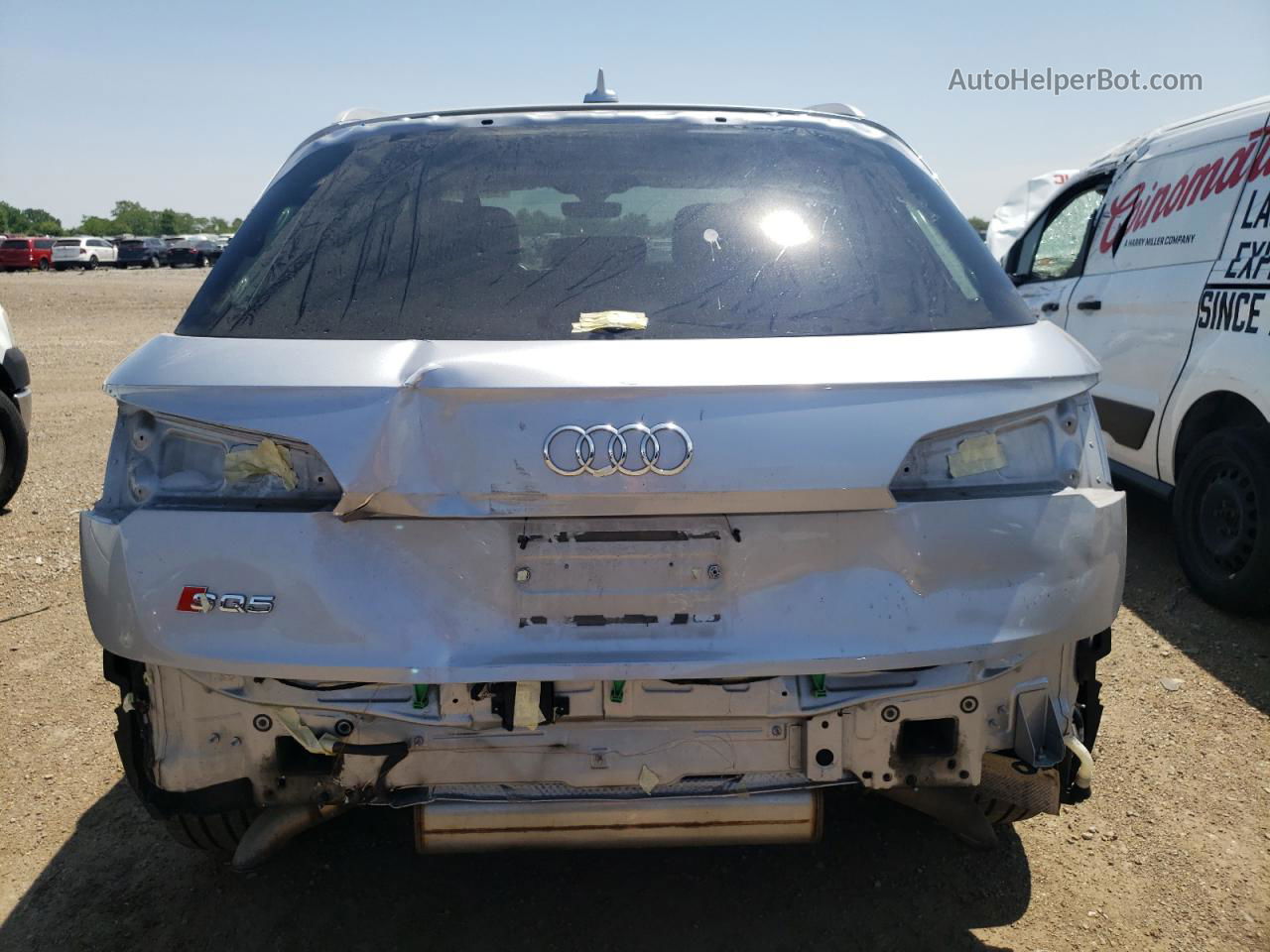 2018 Audi Sq5 Premium Plus Silver vin: WA1A4BFY4J2020477