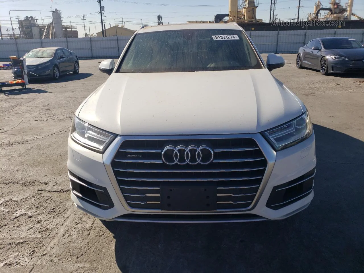 2017 Audi Q7 Premium White vin: WA1AAAF73HD035013