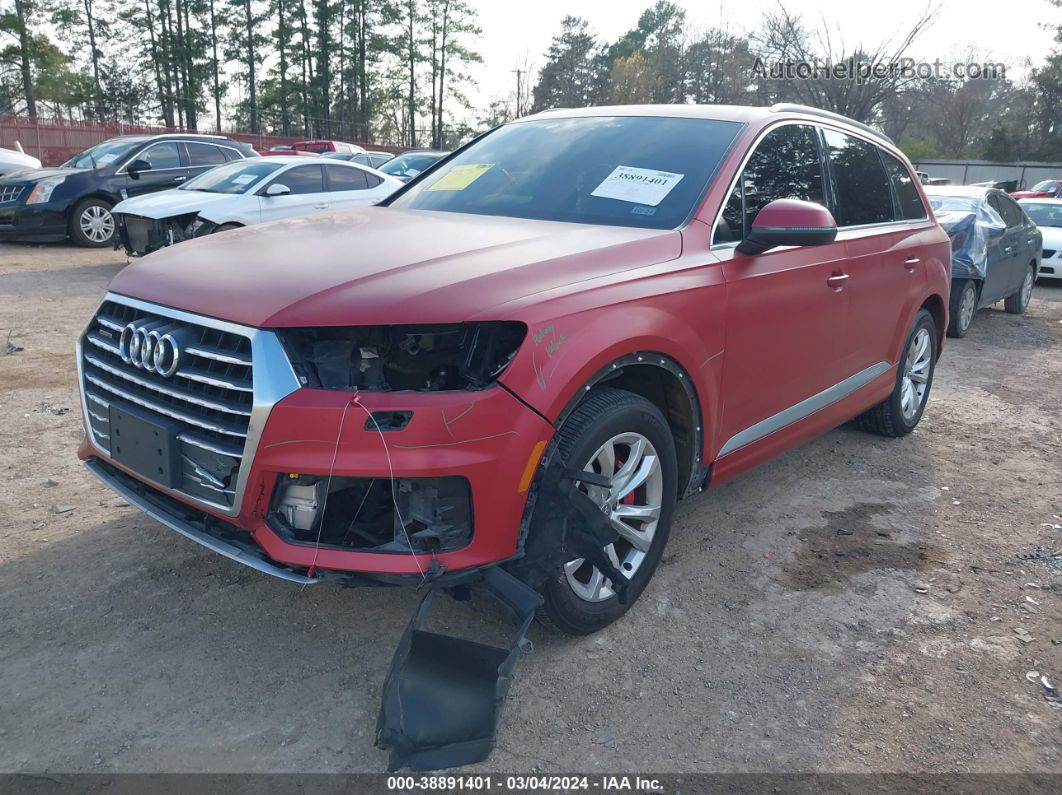 2017 Audi Q7 3.0t Premium Red vin: WA1AAAF73HD047484