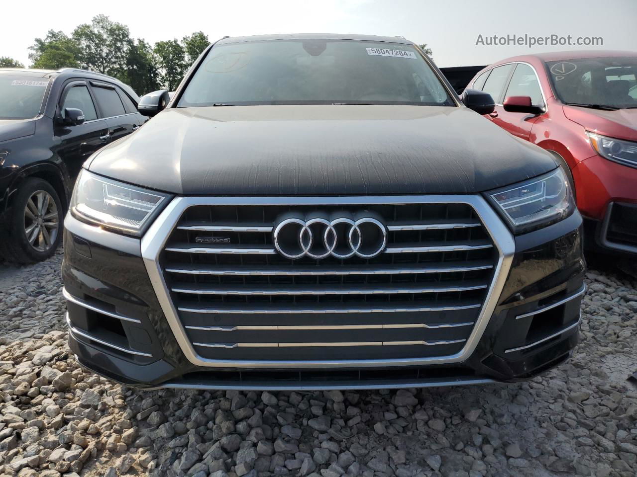 2017 Audi Q7 Premium Черный vin: WA1AAAF75HD006998