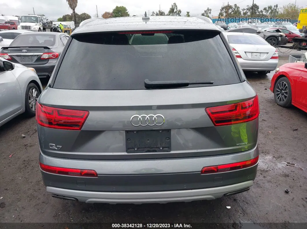 2017 Audi Q7 2.0t Premium Gray vin: WA1AHAF75HD045988