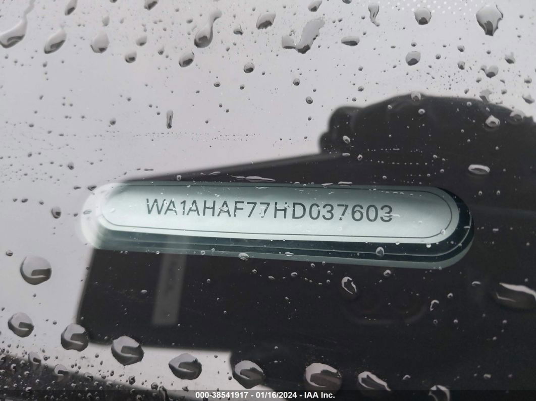 2017 Audi Q7 2.0t Premium Gray vin: WA1AHAF77HD037603