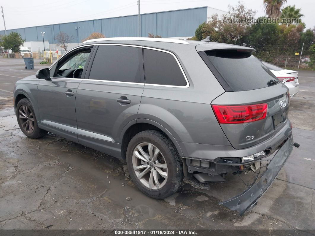 2017 Audi Q7 2.0t Premium Gray vin: WA1AHAF77HD037603