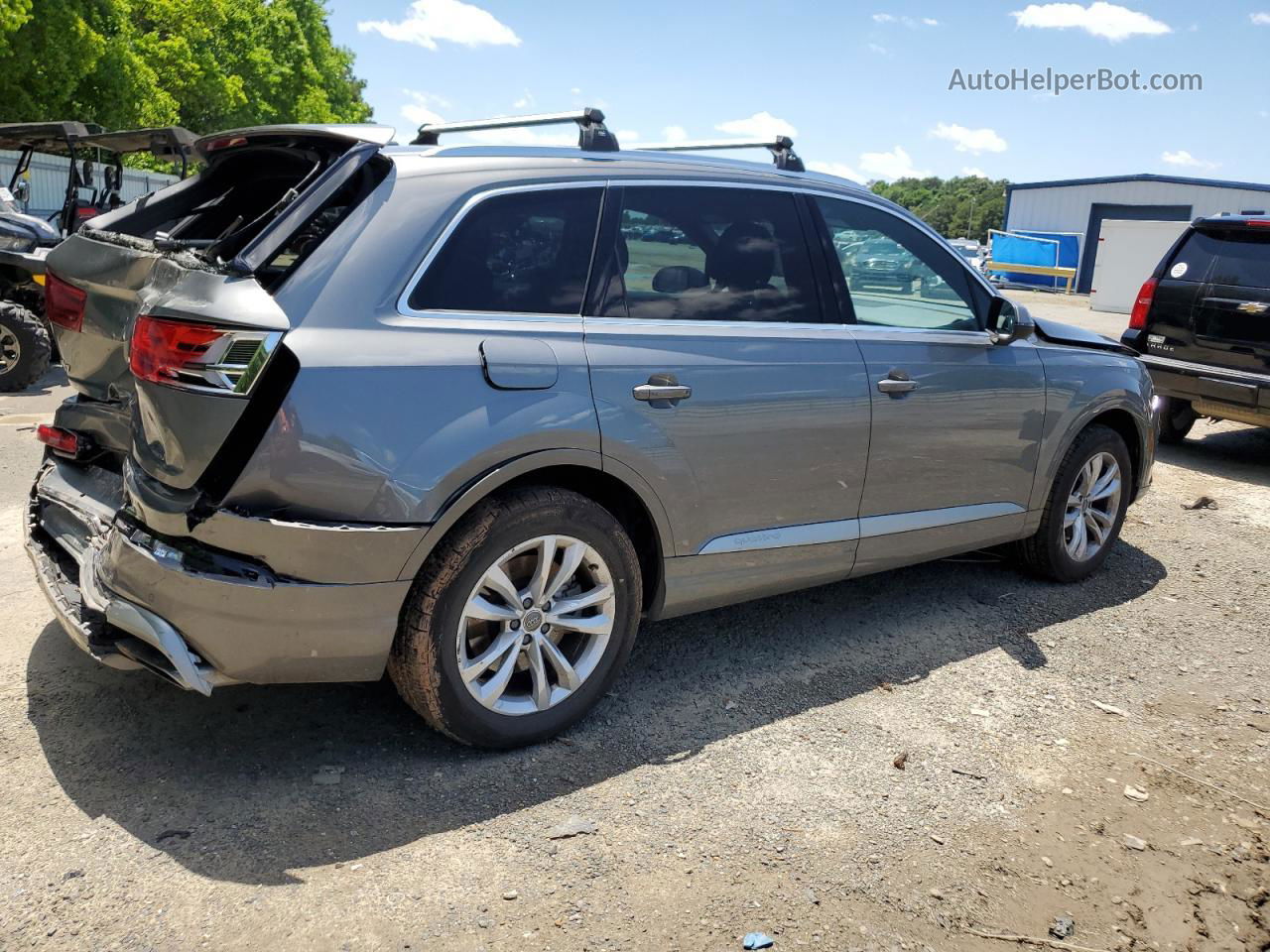 2017 Audi Q7 Premium Gray vin: WA1AHAF78HD047959