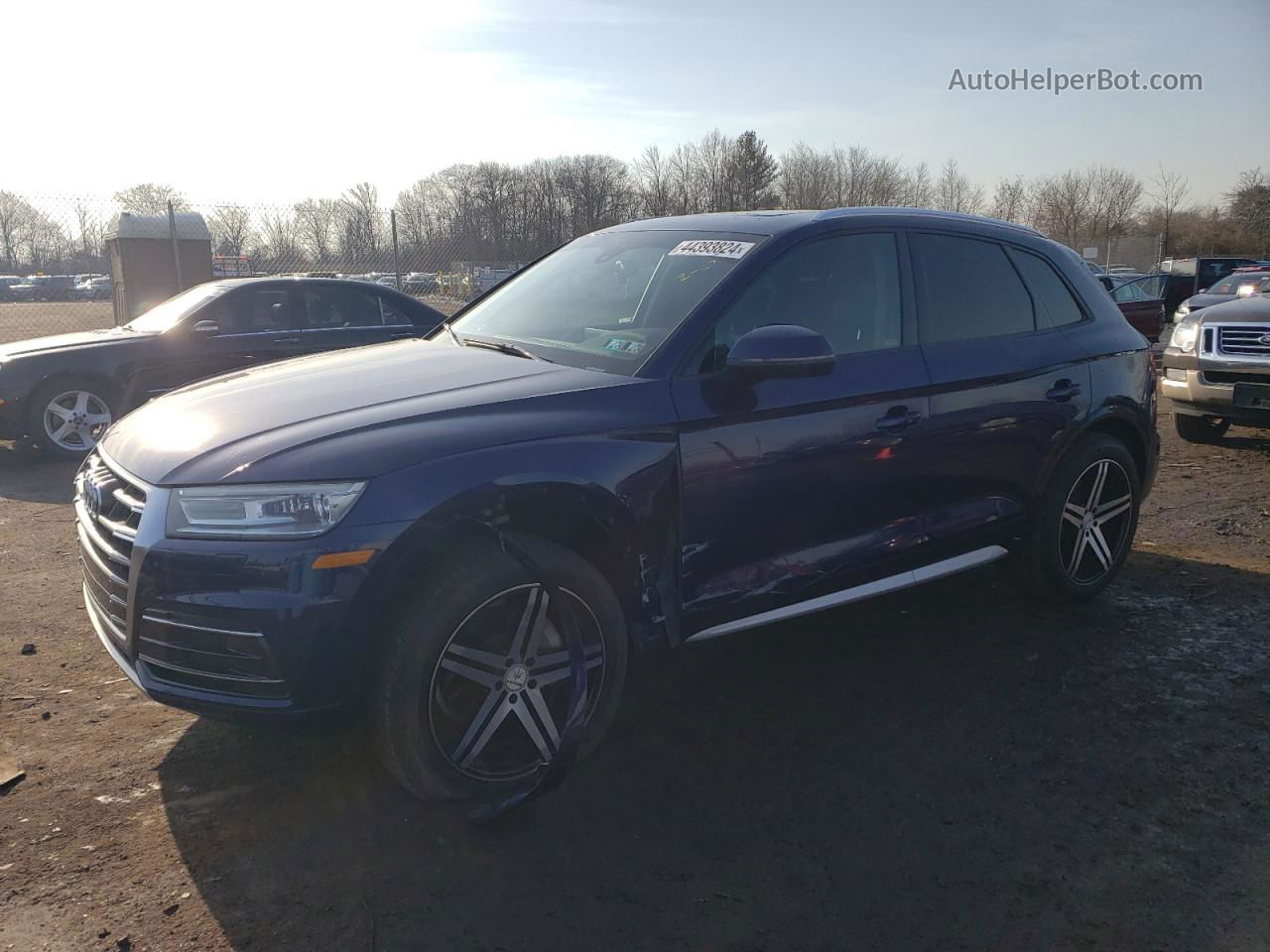 2018 Audi Q5 Premium Blue vin: WA1ANAFY0J2001335