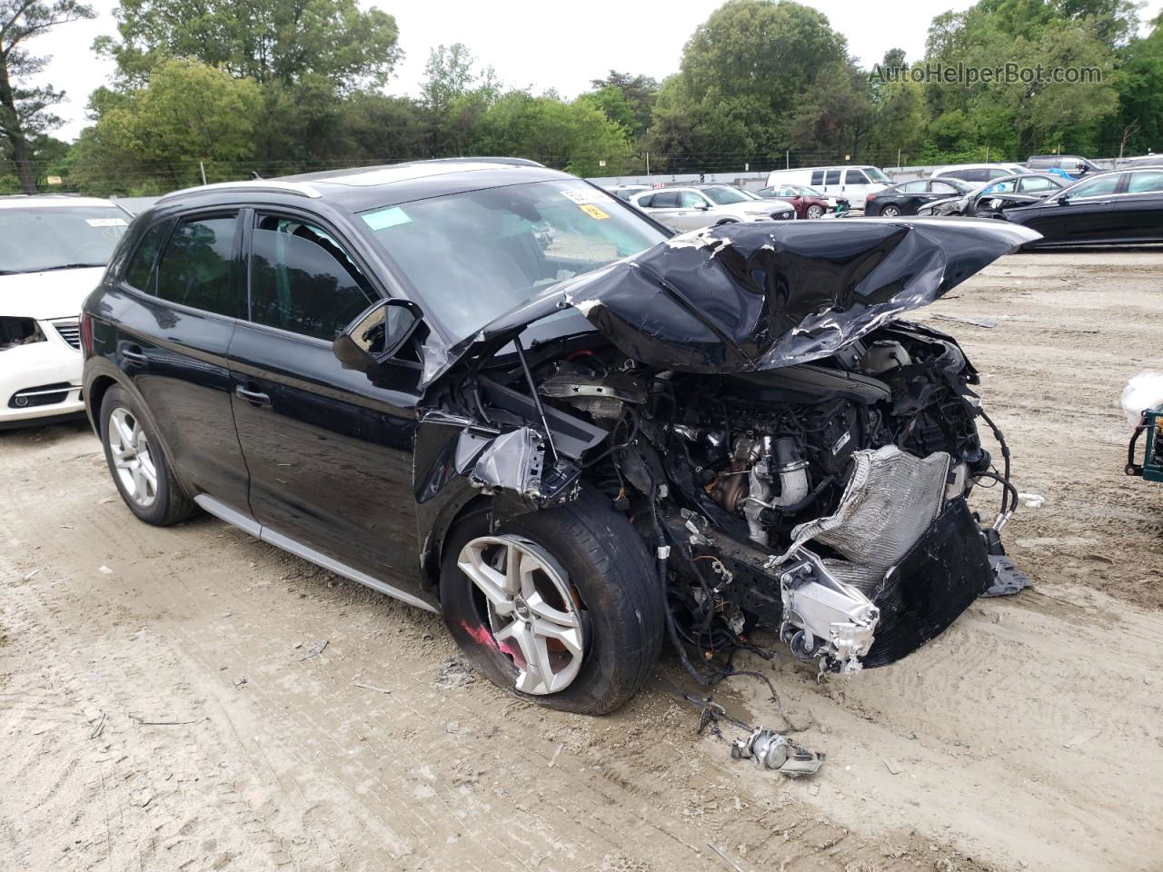 2018 Audi Q5 Premium Black vin: WA1ANAFY0J2044086