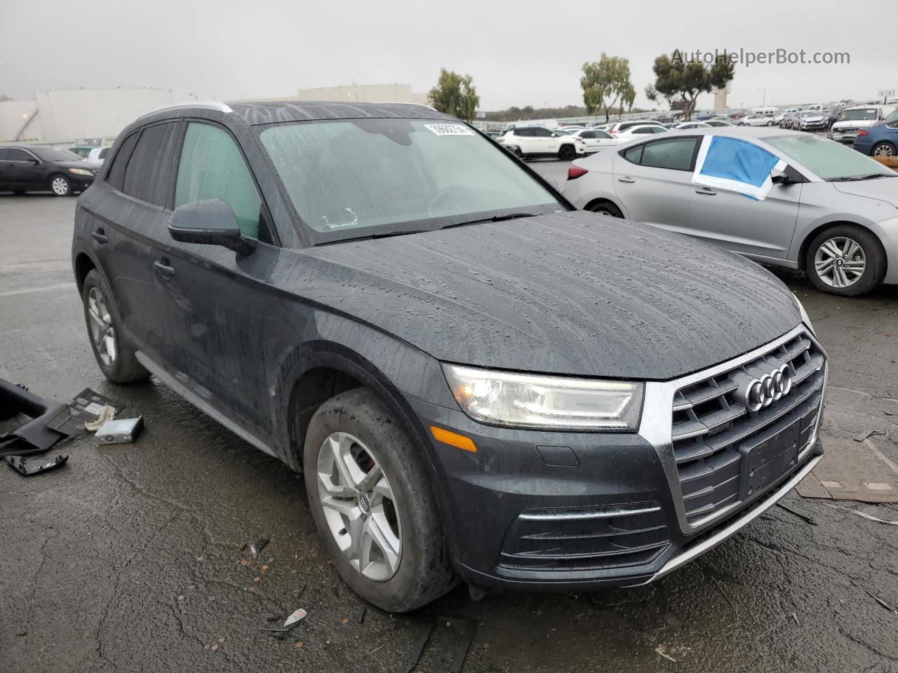 2018 Audi Q5 Premium Charcoal vin: WA1ANAFY1J2014854