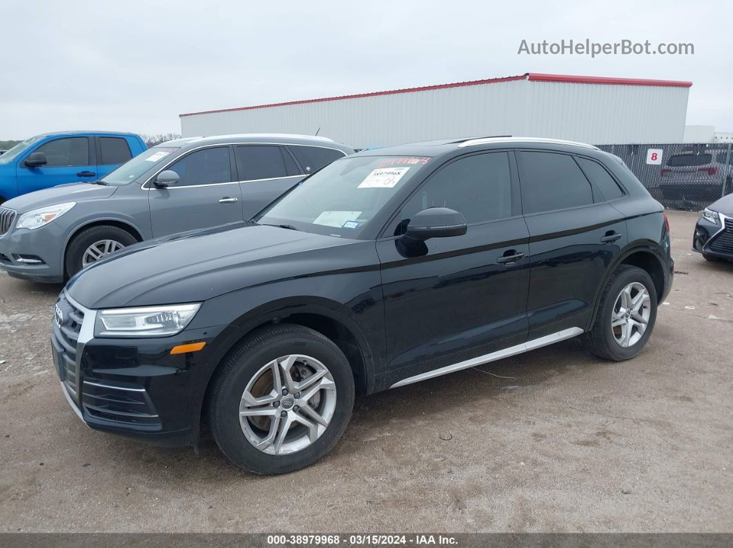 2018 Audi Q5 2.0t Premium/2.0t Tech Premium Черный vin: WA1ANAFY1J2014871