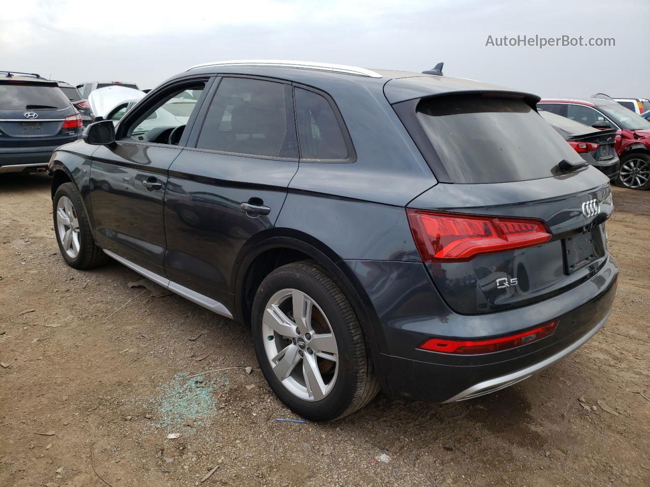 2018 Audi Q5 Premium Charcoal vin: WA1ANAFY3J2004603