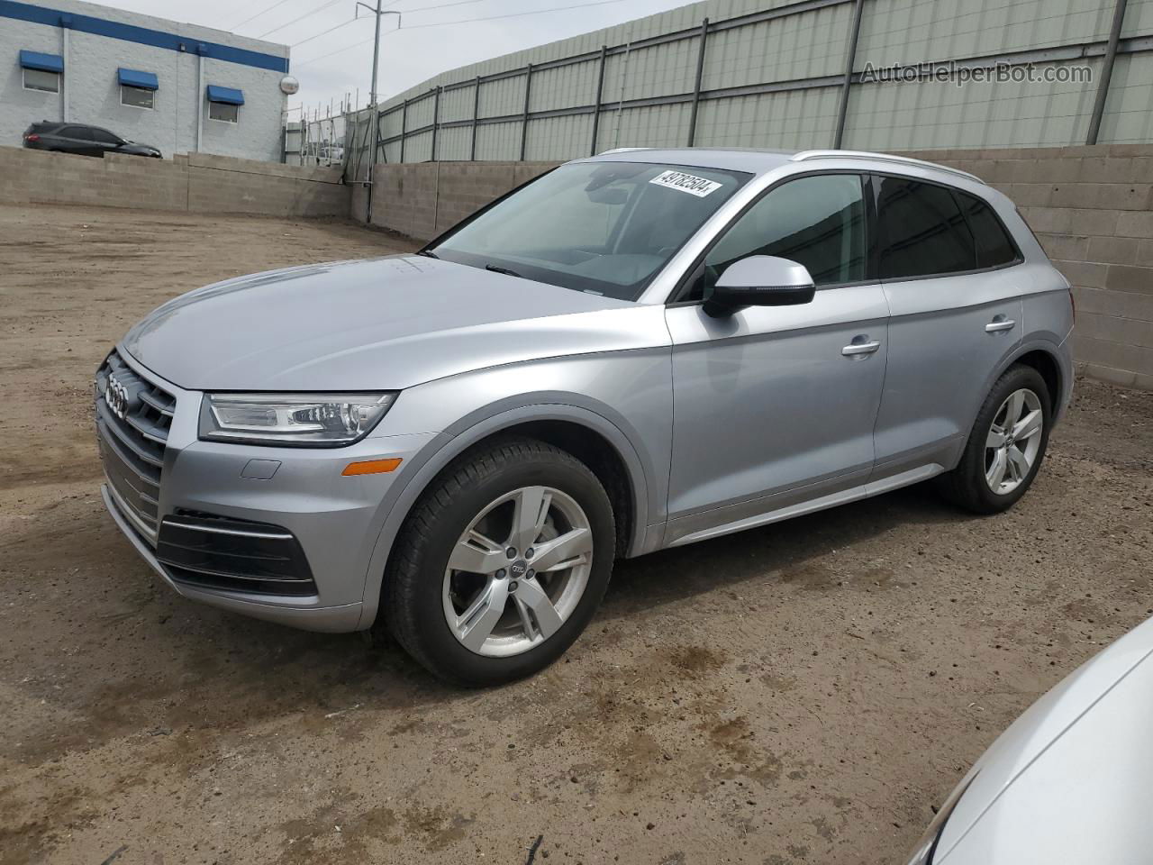 2018 Audi Q5 Premium Silver vin: WA1ANAFY3J2197805