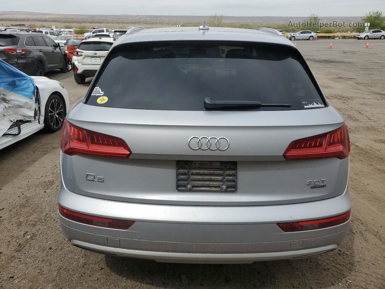 2018 Audi Q5 Premium Silver vin: WA1ANAFY3J2197805