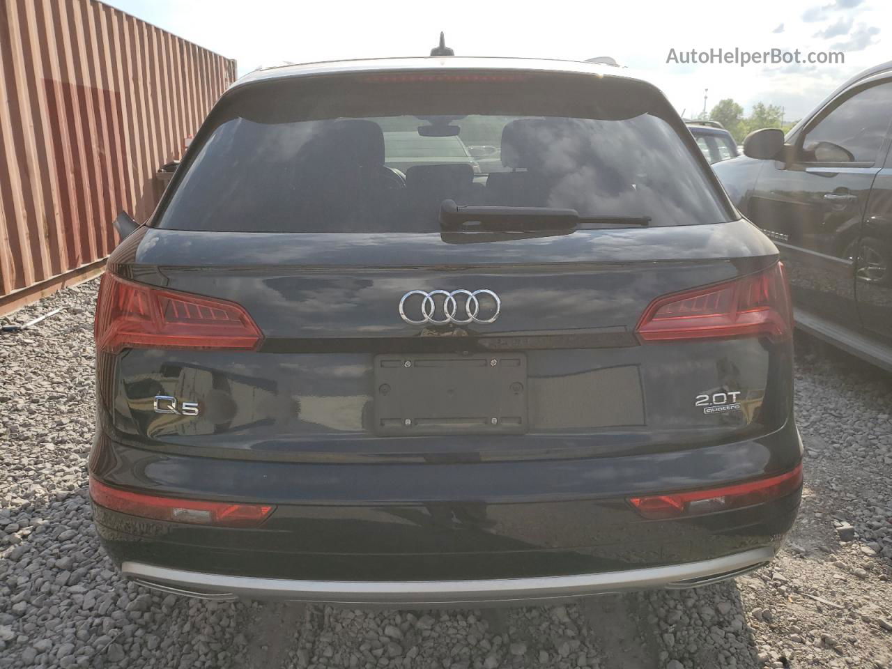 2018 Audi Q5 Premium Black vin: WA1ANAFY4J2021135