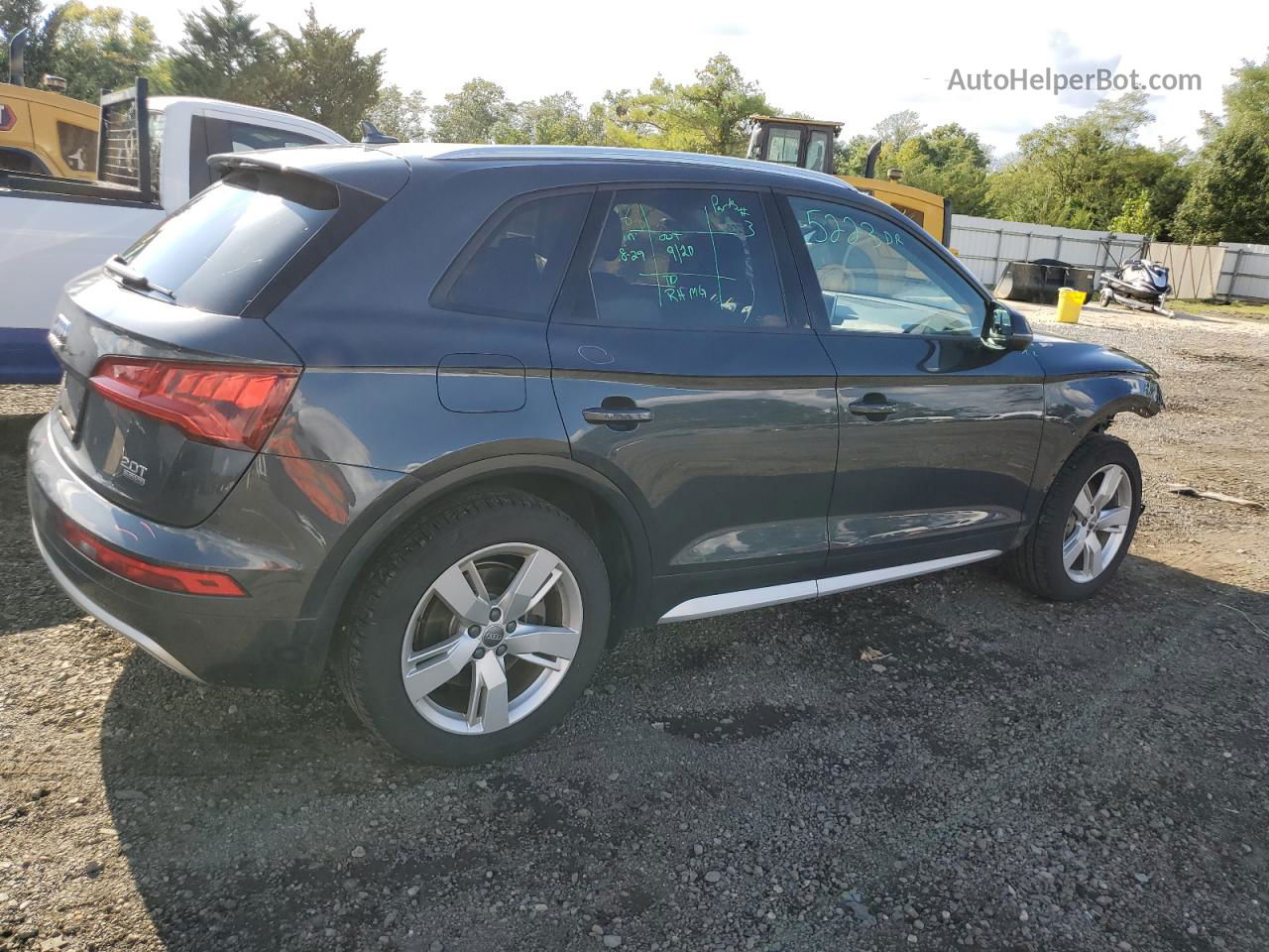 2018 Audi Q5 Premium Gray vin: WA1ANAFY4J2102149