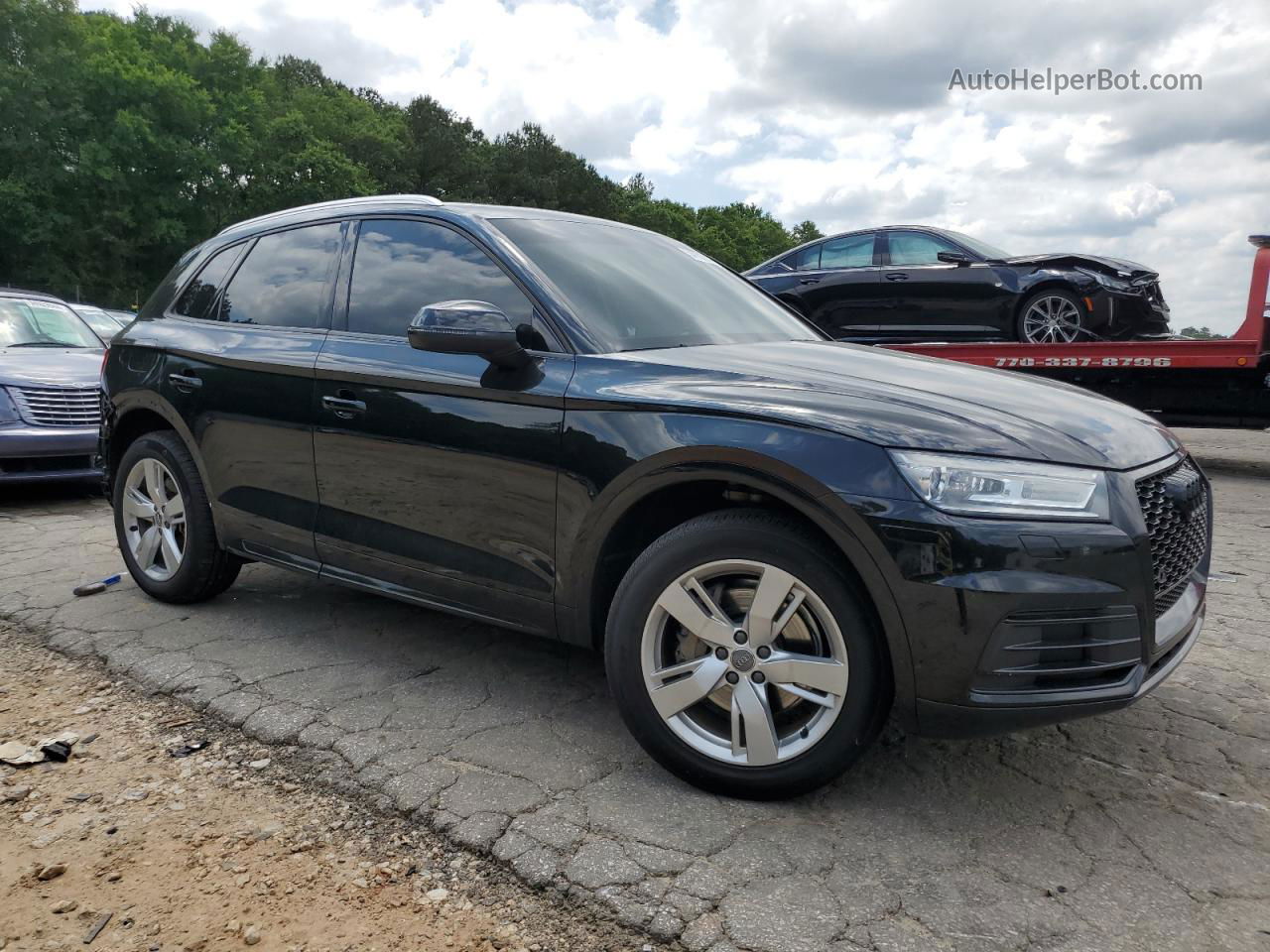 2018 Audi Q5 Premium Black vin: WA1ANAFY4J2102197