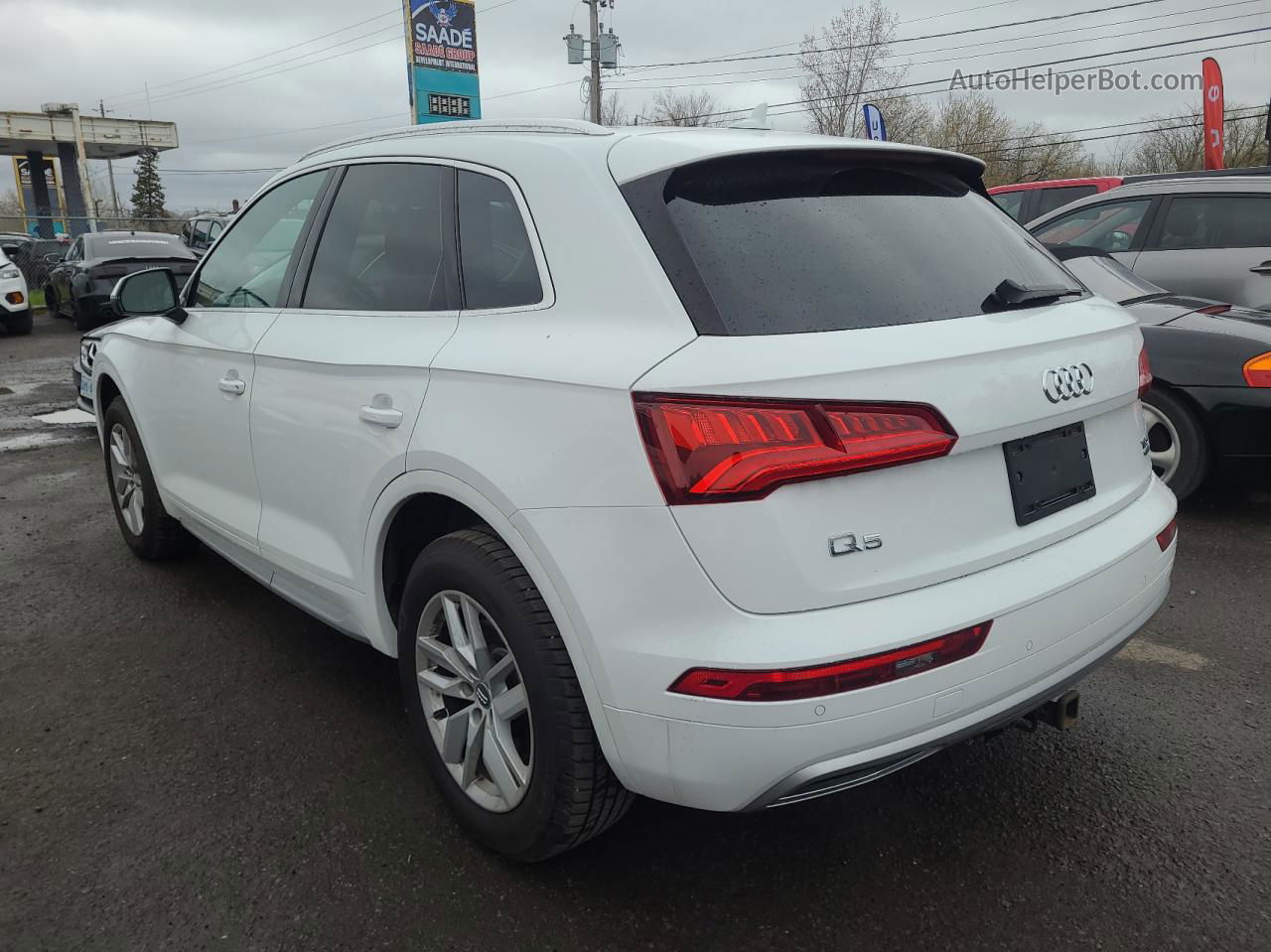 2018 Audi Q5 Premium White vin: WA1ANAFY4J2175229