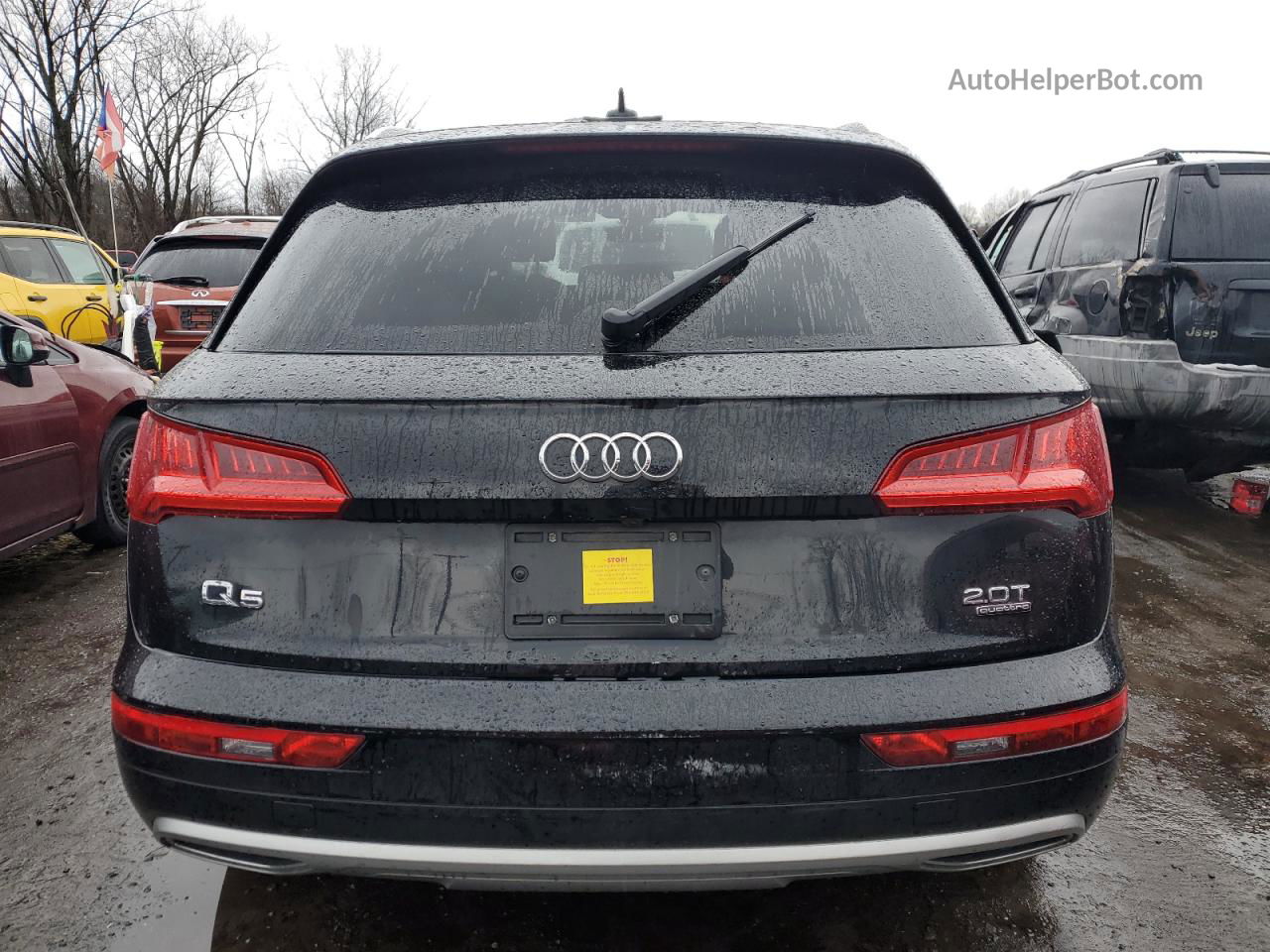 2018 Audi Q5 Premium Black vin: WA1ANAFY5J2013318